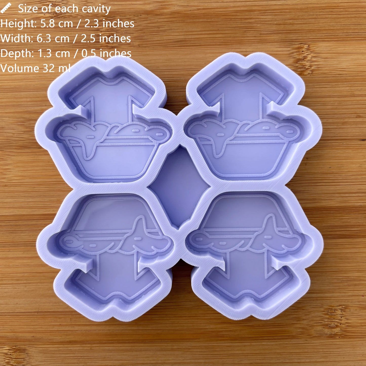 Laundry Silicone Mold - The Crafts and Glitter Shop