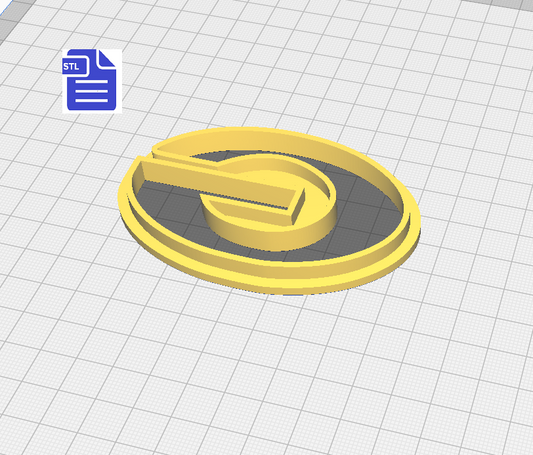 Letter G Cookie Cutter STL File