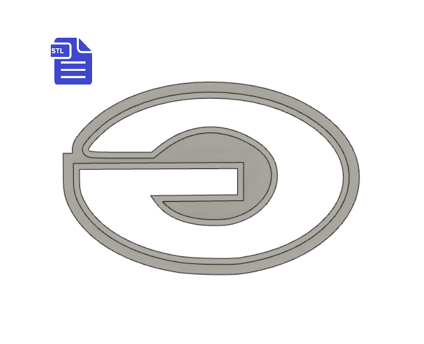 Letter G Cookie Cutter STL File