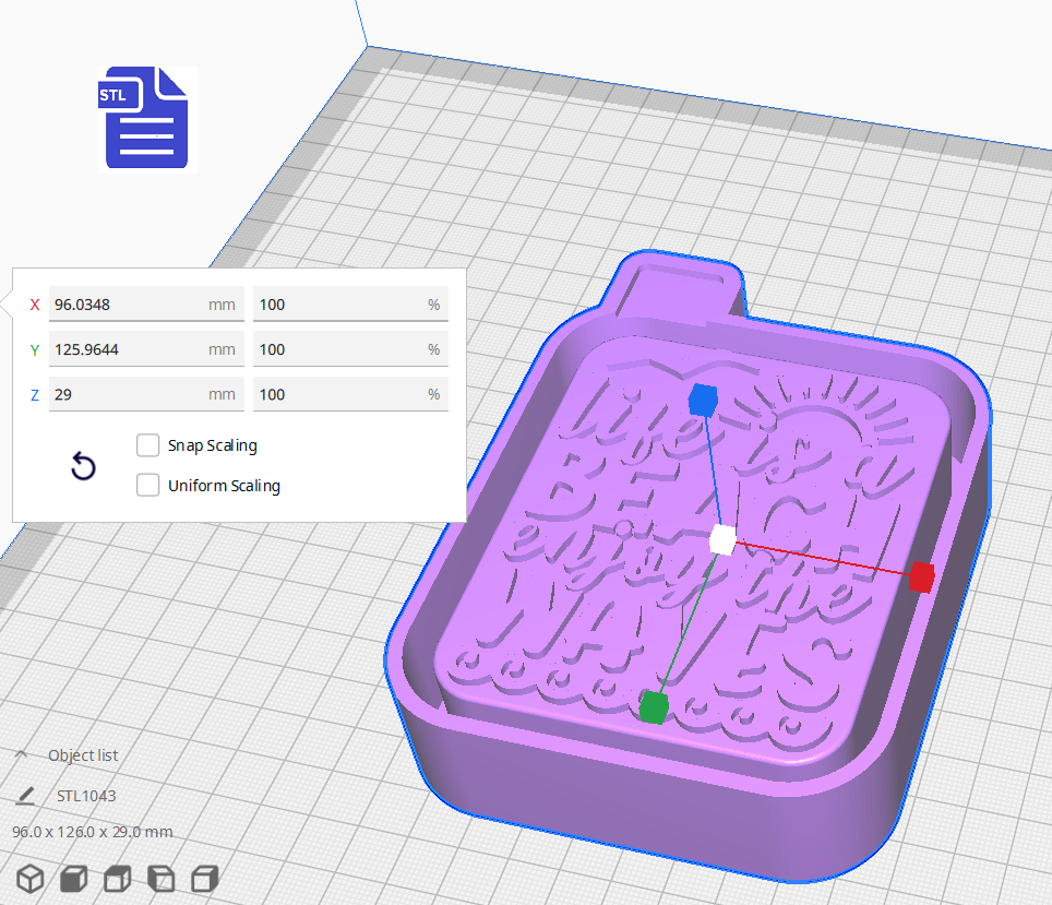 Life is a Beach Silicone Mold Housing STL File - FREE SAMPLE