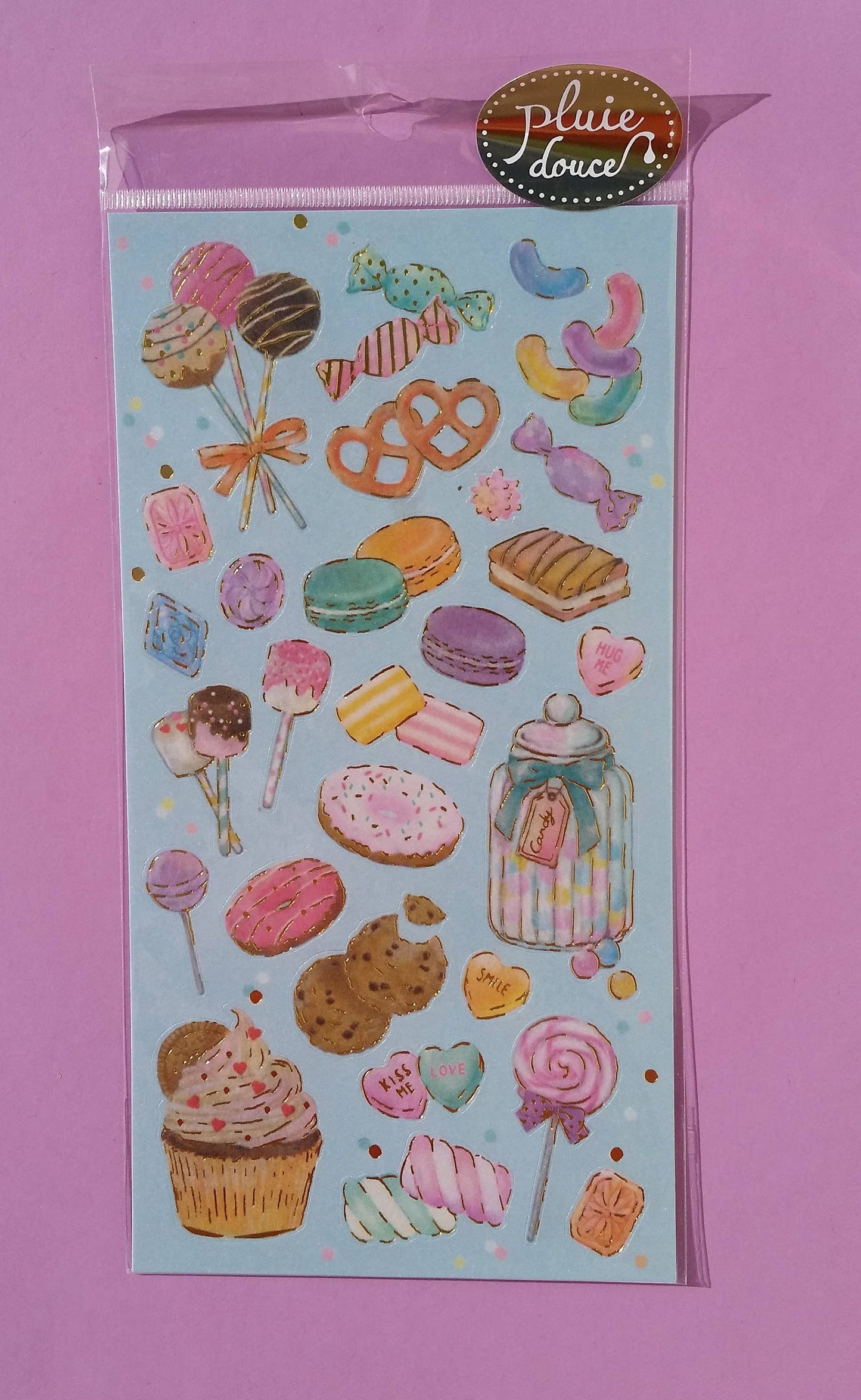 Macaroon Candy Stickers