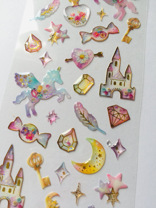 Magical Unicorn Stickers