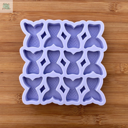 Mermaid Tail Silicone Mold - The Crafts and Glitter Shop