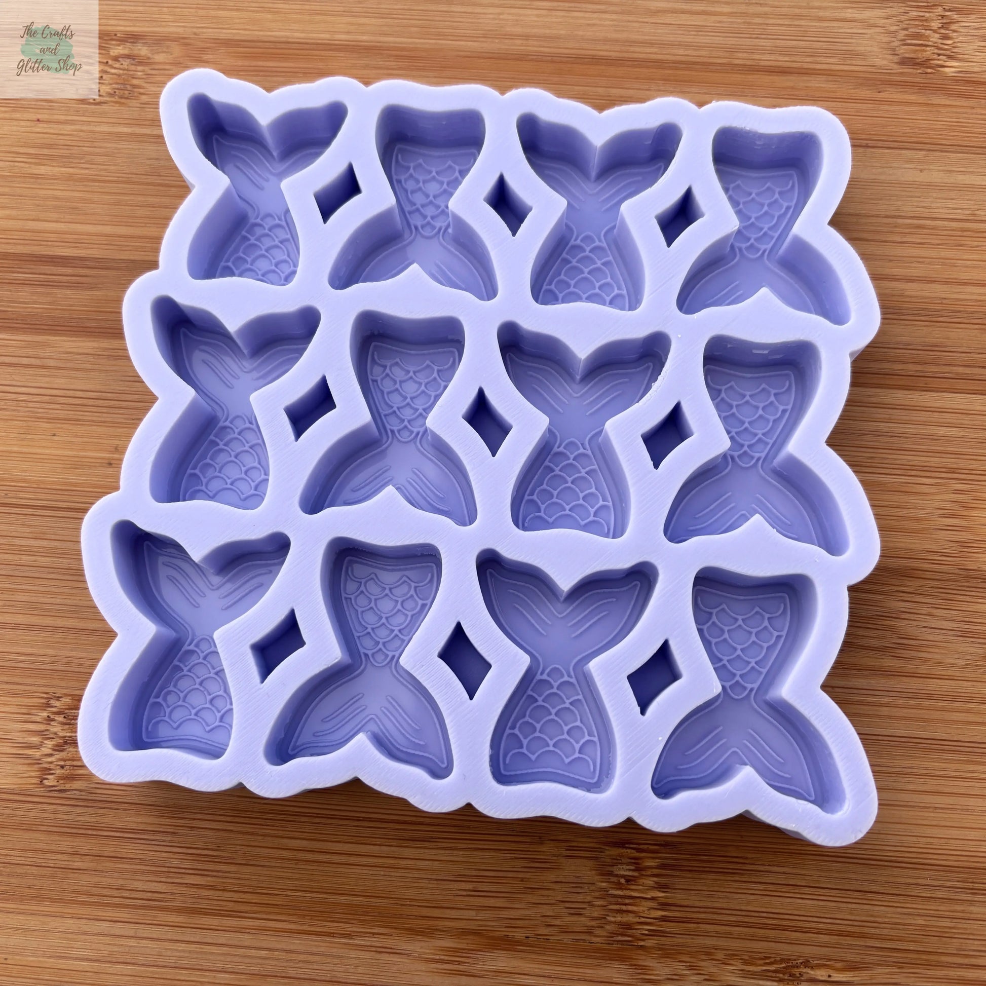 Mermaid Tail Silicone Mold - The Crafts and Glitter Shop