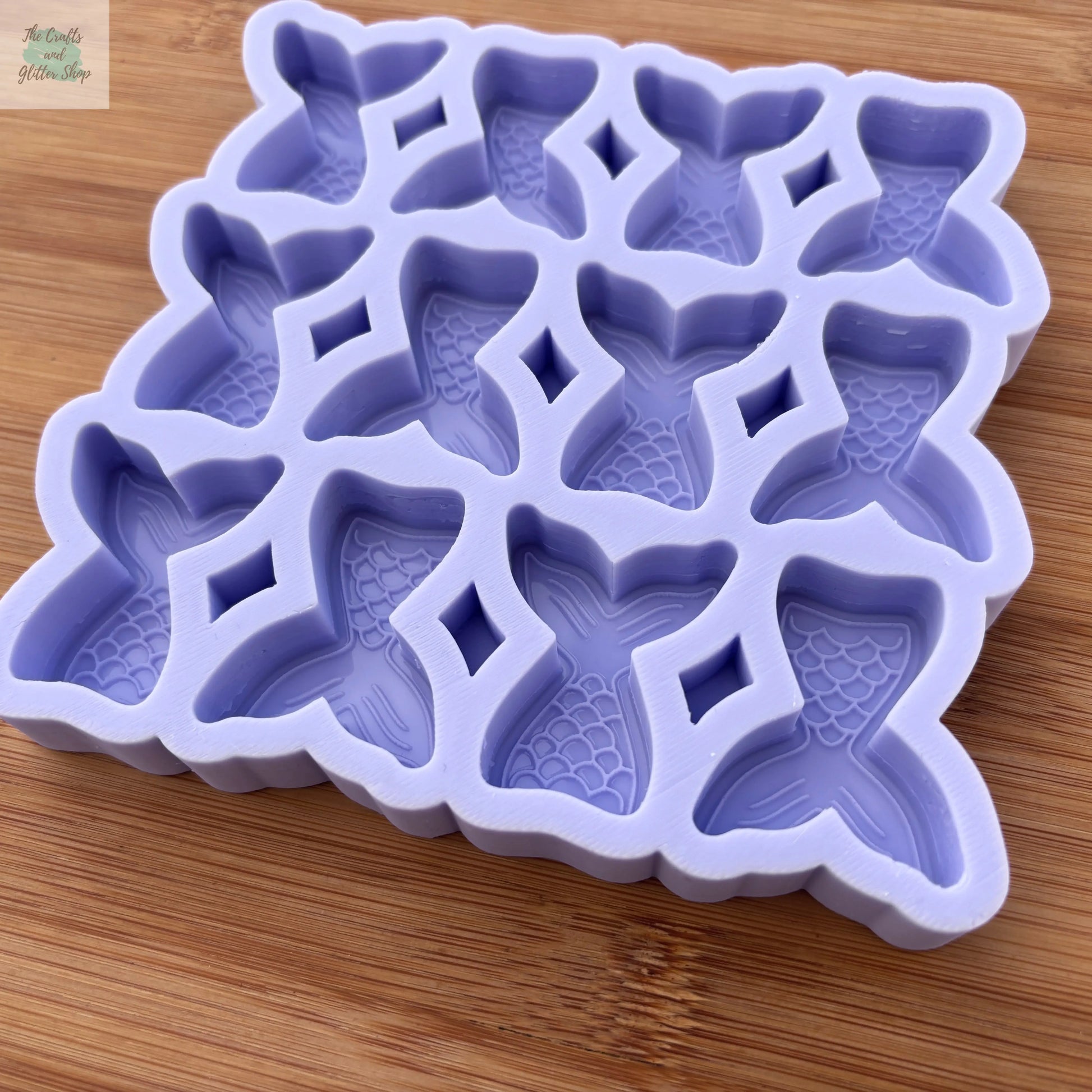 Mermaid Tail Silicone Mold - The Crafts and Glitter Shop
