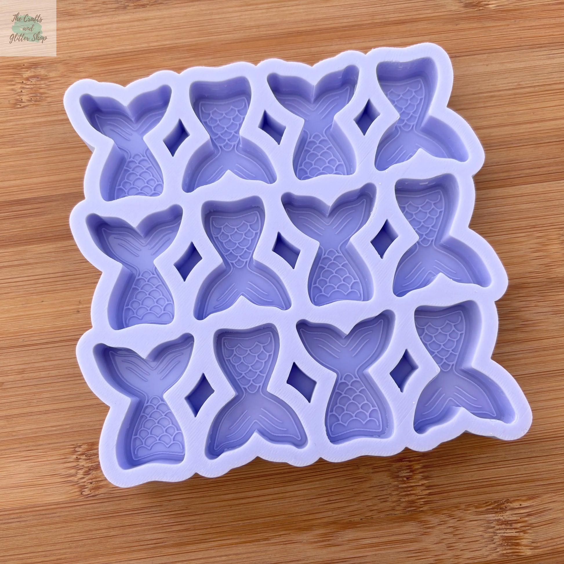 Mermaid Tail Silicone Mold - The Crafts and Glitter Shop