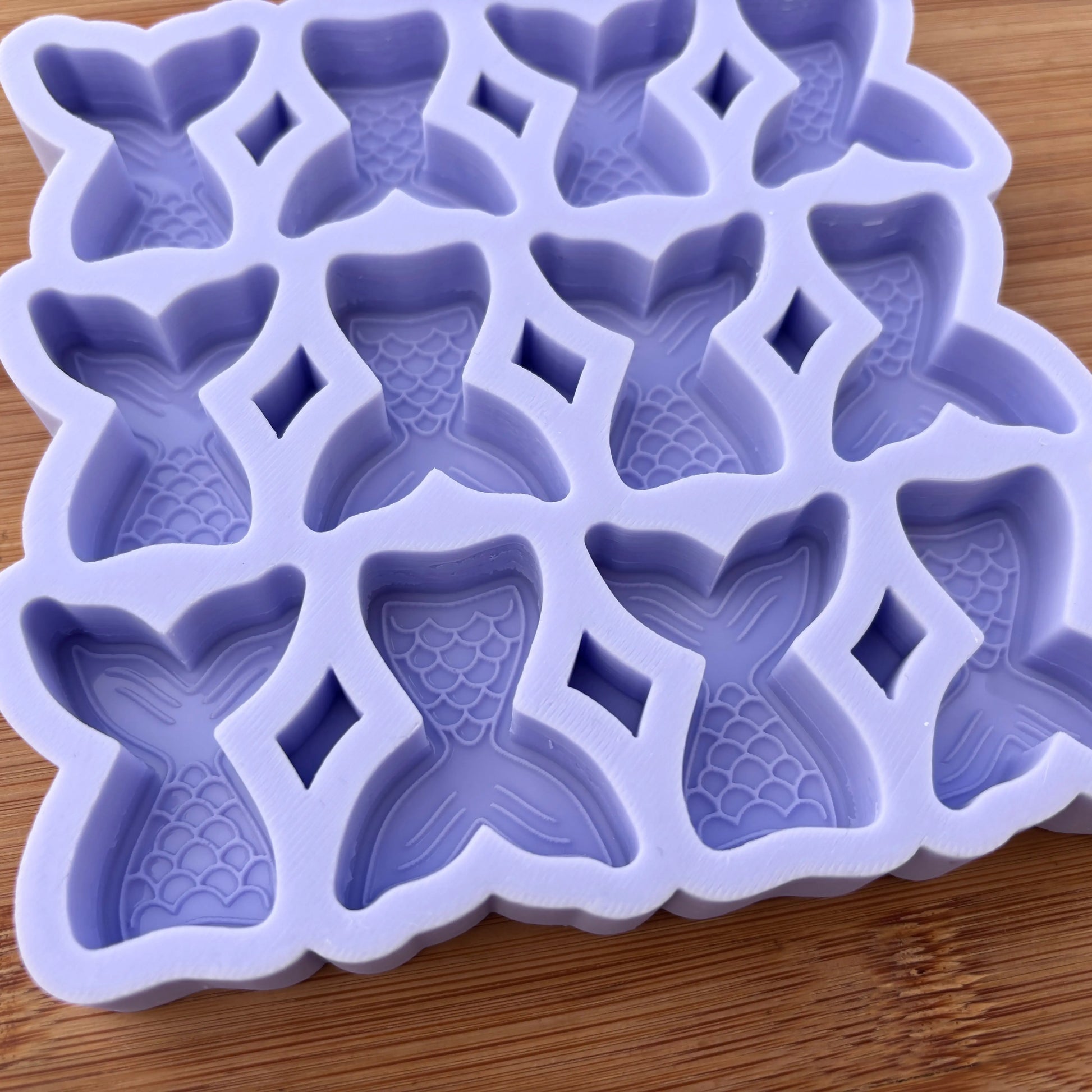 Mermaid Tail Silicone Mold - The Crafts and Glitter Shop