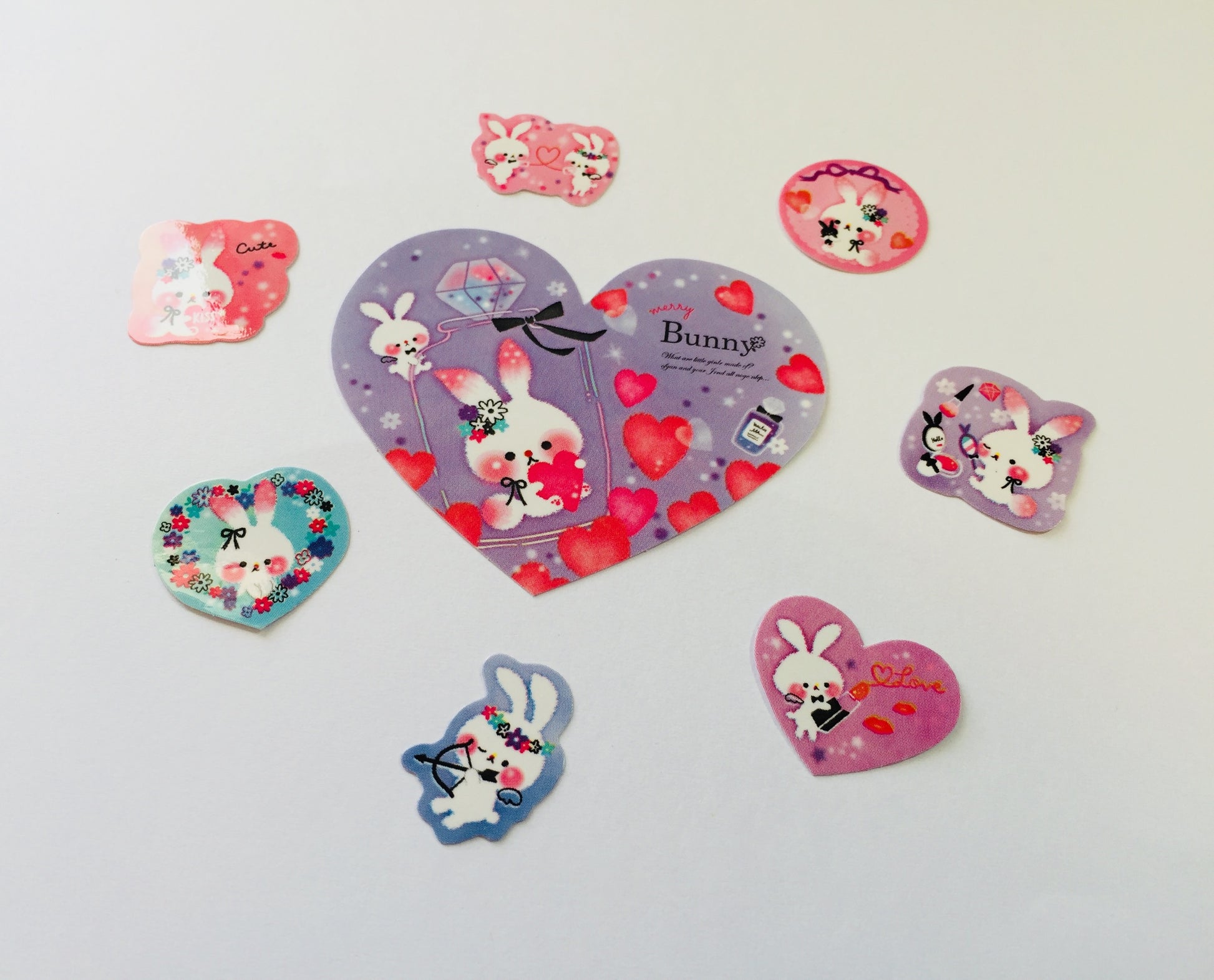 Merry Bunny Sticker Flakes