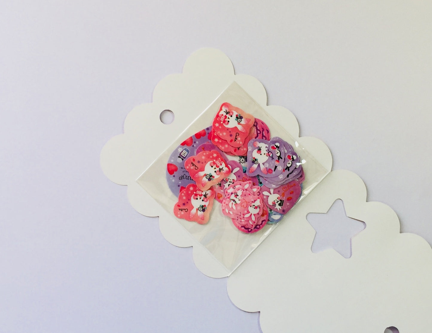 Merry Bunny Sticker Flakes