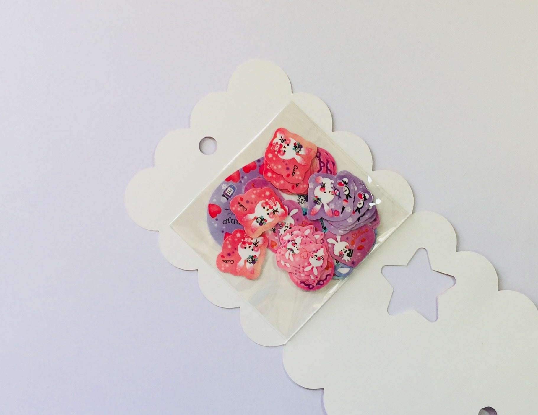 Merry Bunny Sticker Flakes