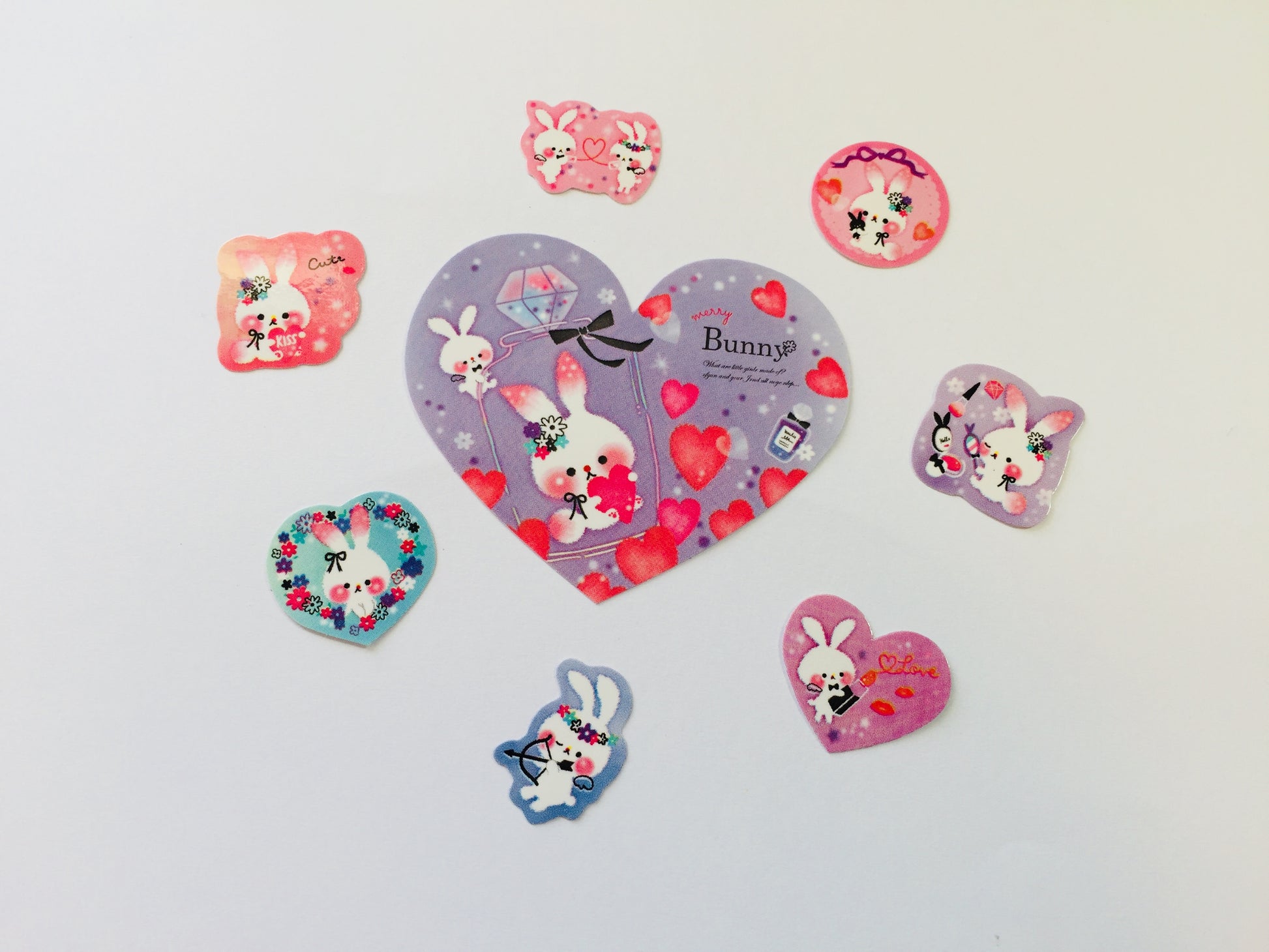 Merry Bunny Sticker Flakes