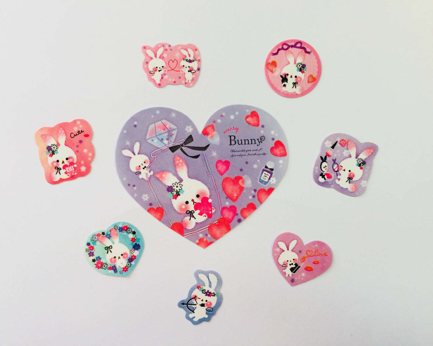 Merry Bunny Sticker Flakes