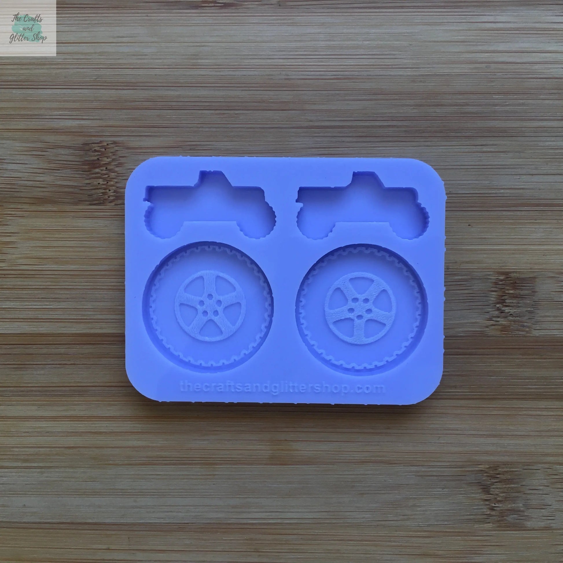 Monster Truck Silicone Mold, Food Safe Silicone Rubber Mould The Crafts and Glitter Shop