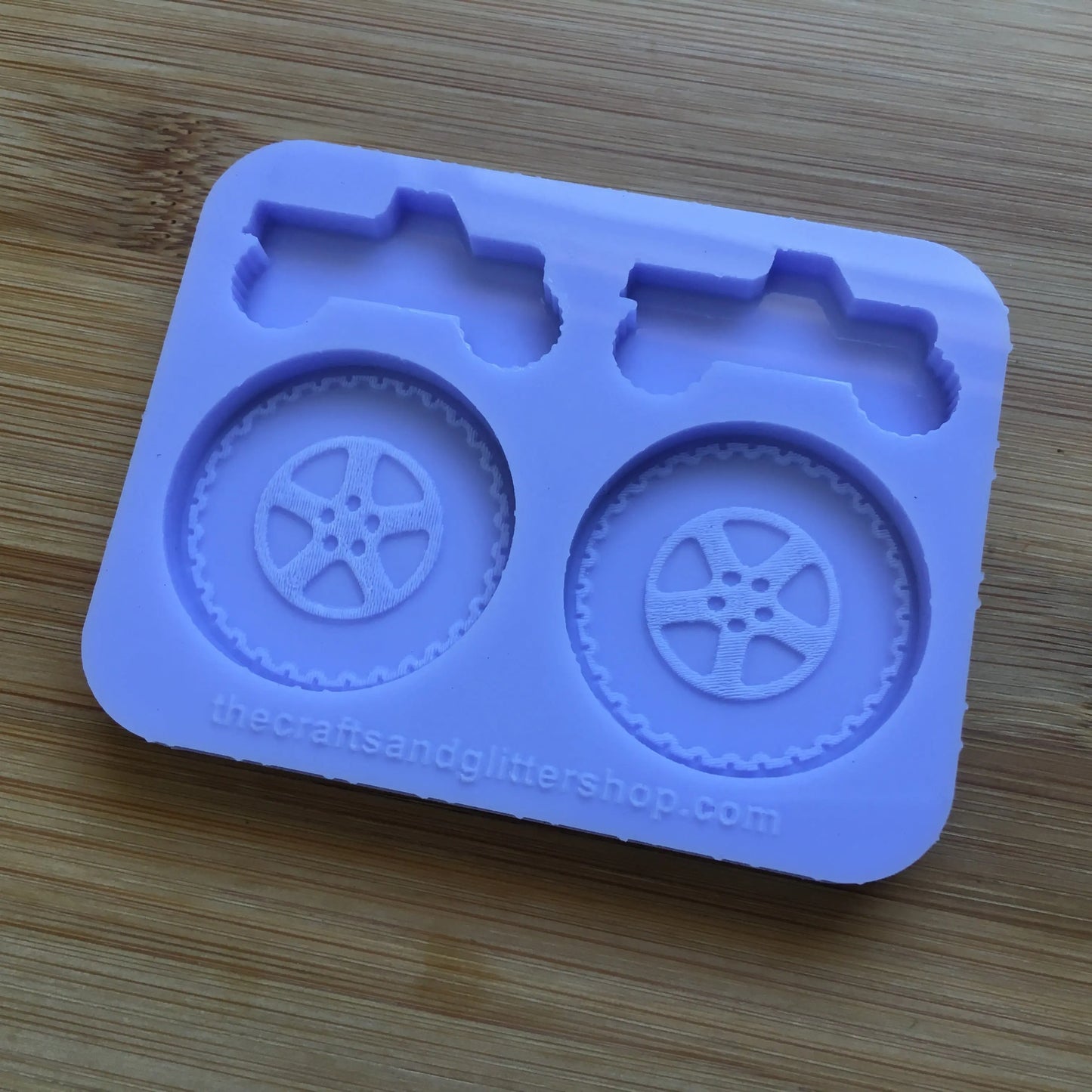 Monster Truck Silicone Mold, Food Safe Silicone Rubber Mould The Crafts and Glitter Shop