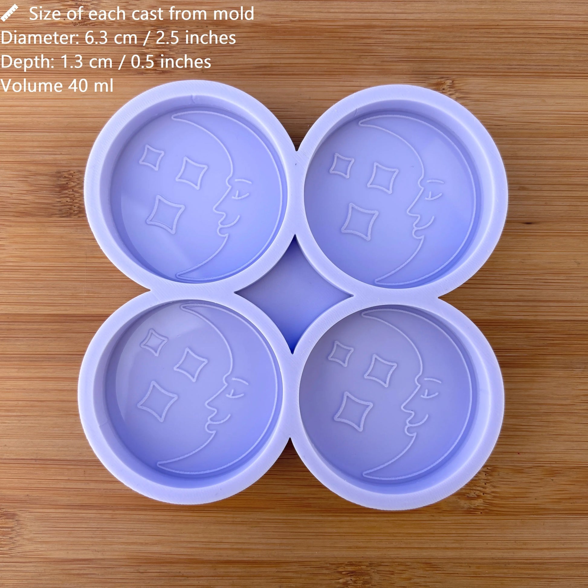Moon & Stars Silicone Mold