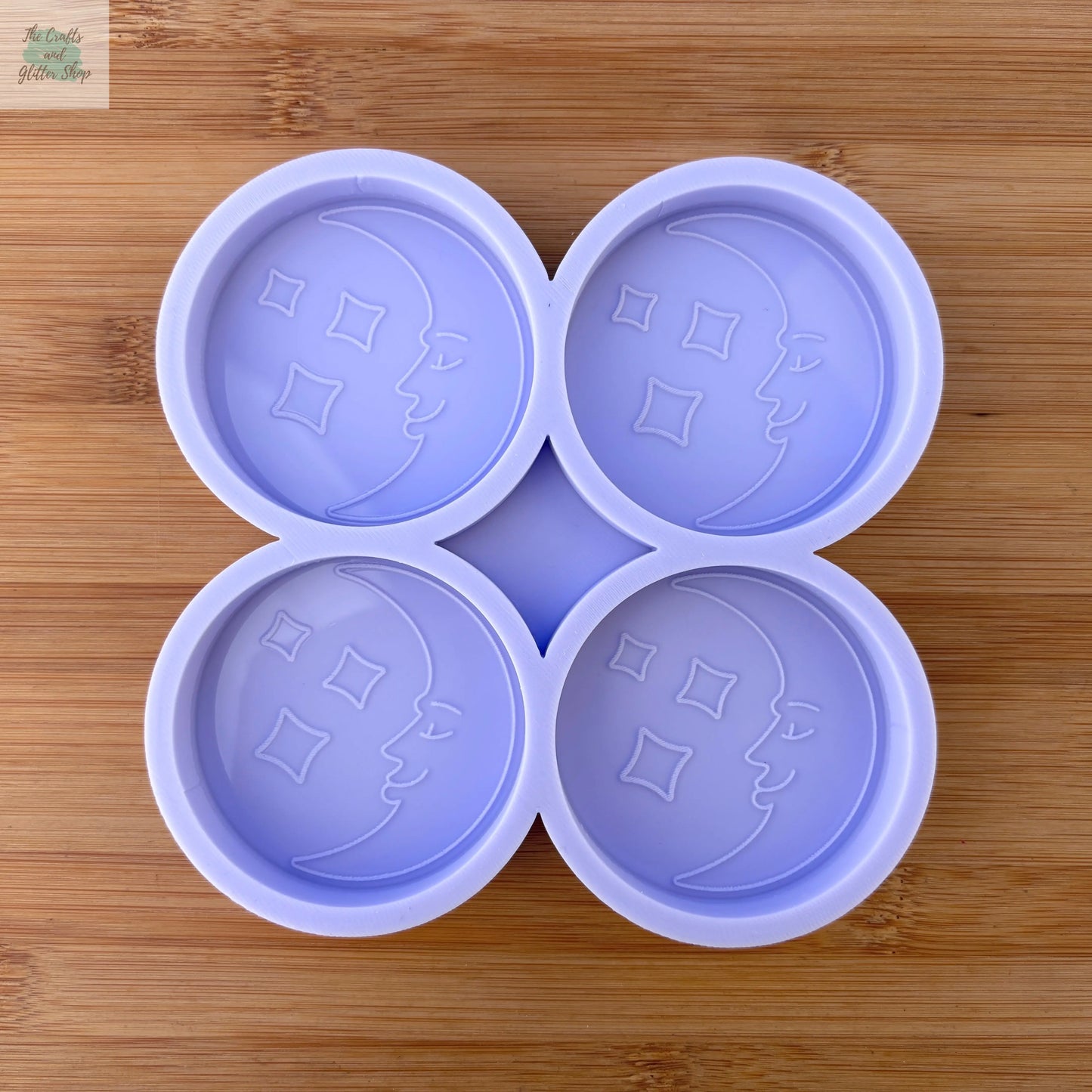 Moon & Stars Silicone Mold - The Crafts and Glitter Shop