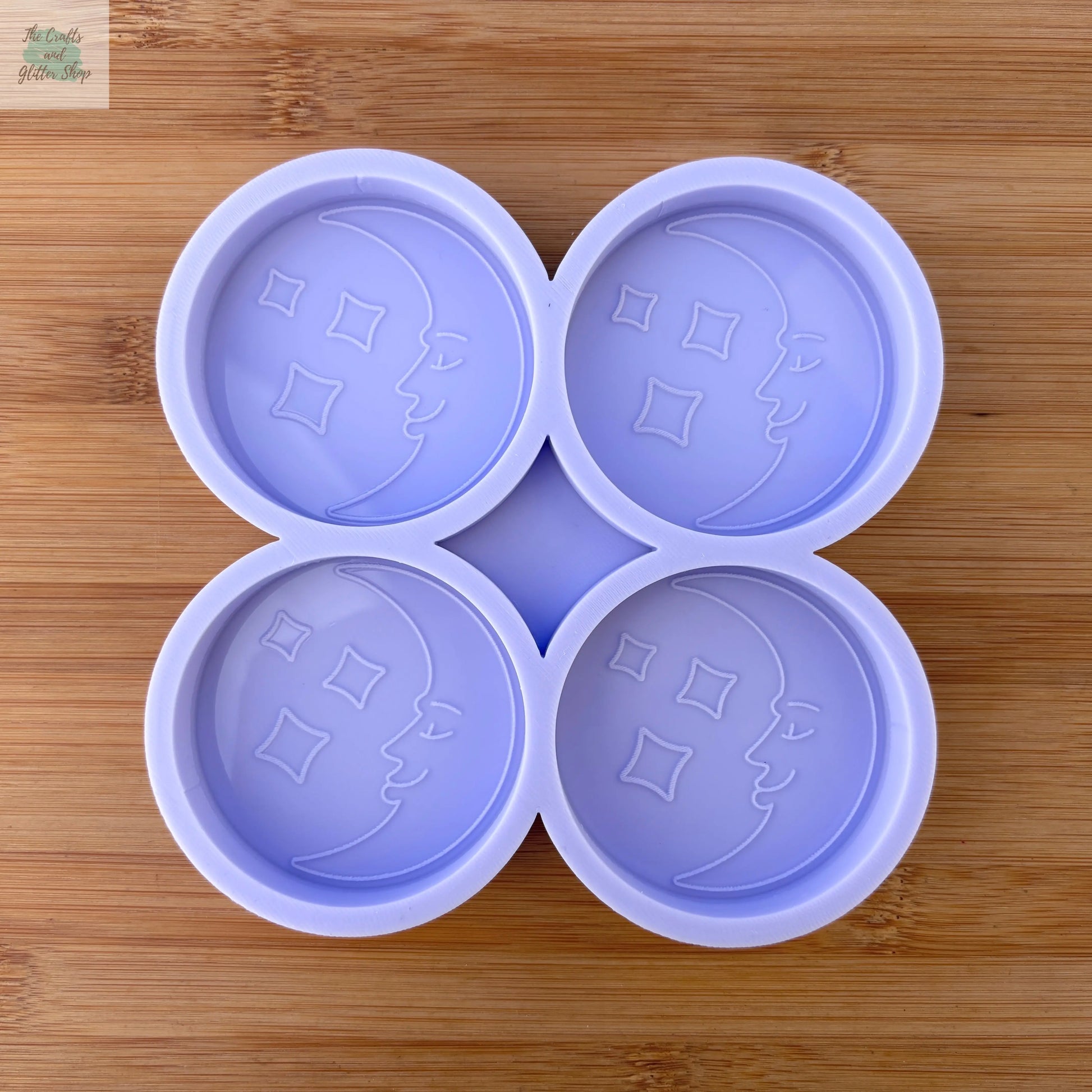 Moon & Stars Silicone Mold - The Crafts and Glitter Shop