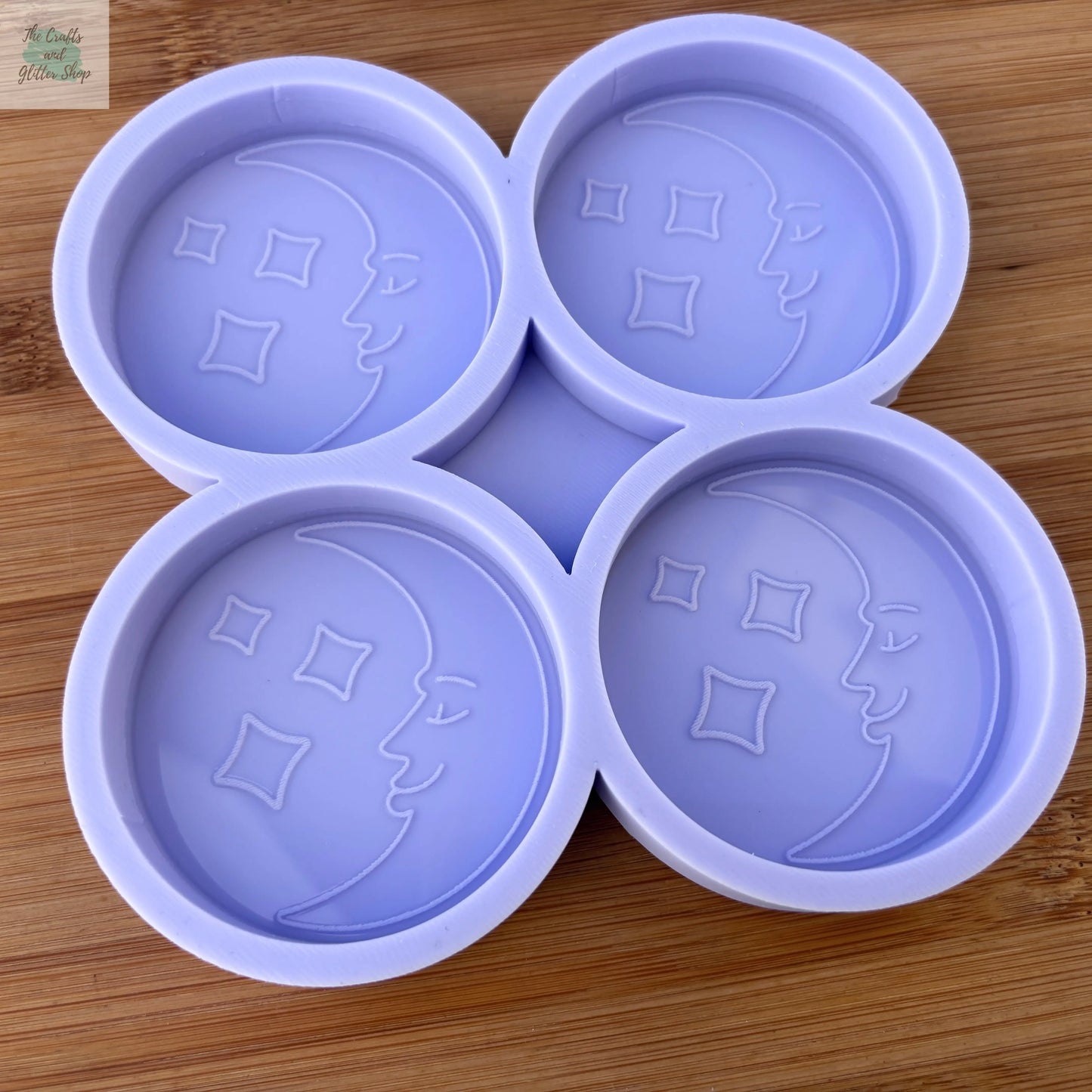 Moon & Stars Silicone Mold - The Crafts and Glitter Shop