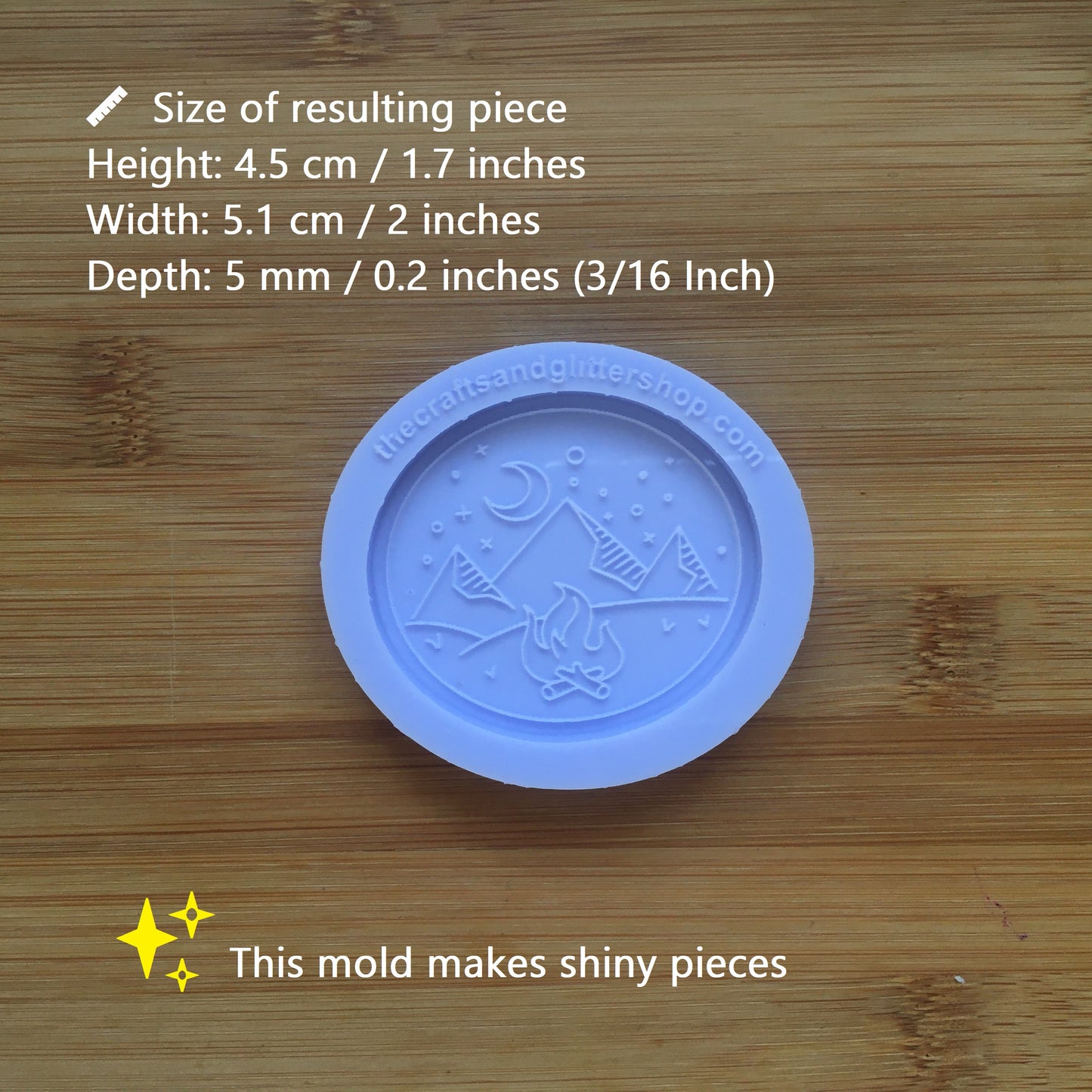 Mountain Camping Silicone Mold