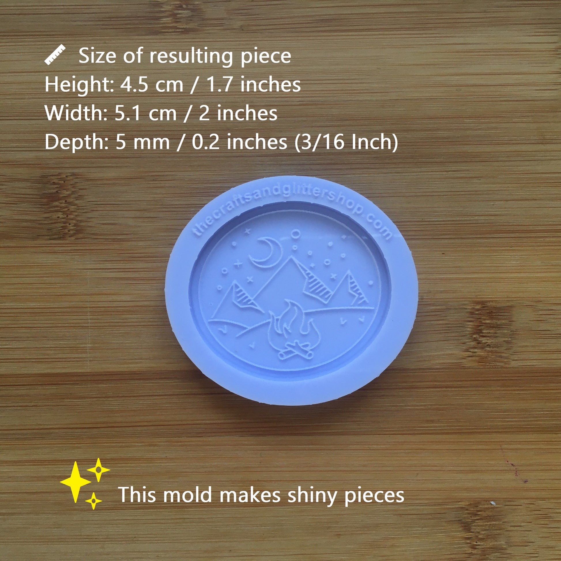 Mountain Camping Silicone Mold