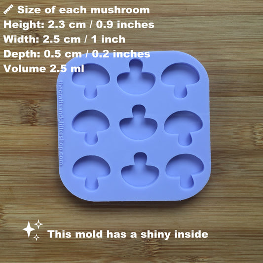 Mushroom Silicone Mold
