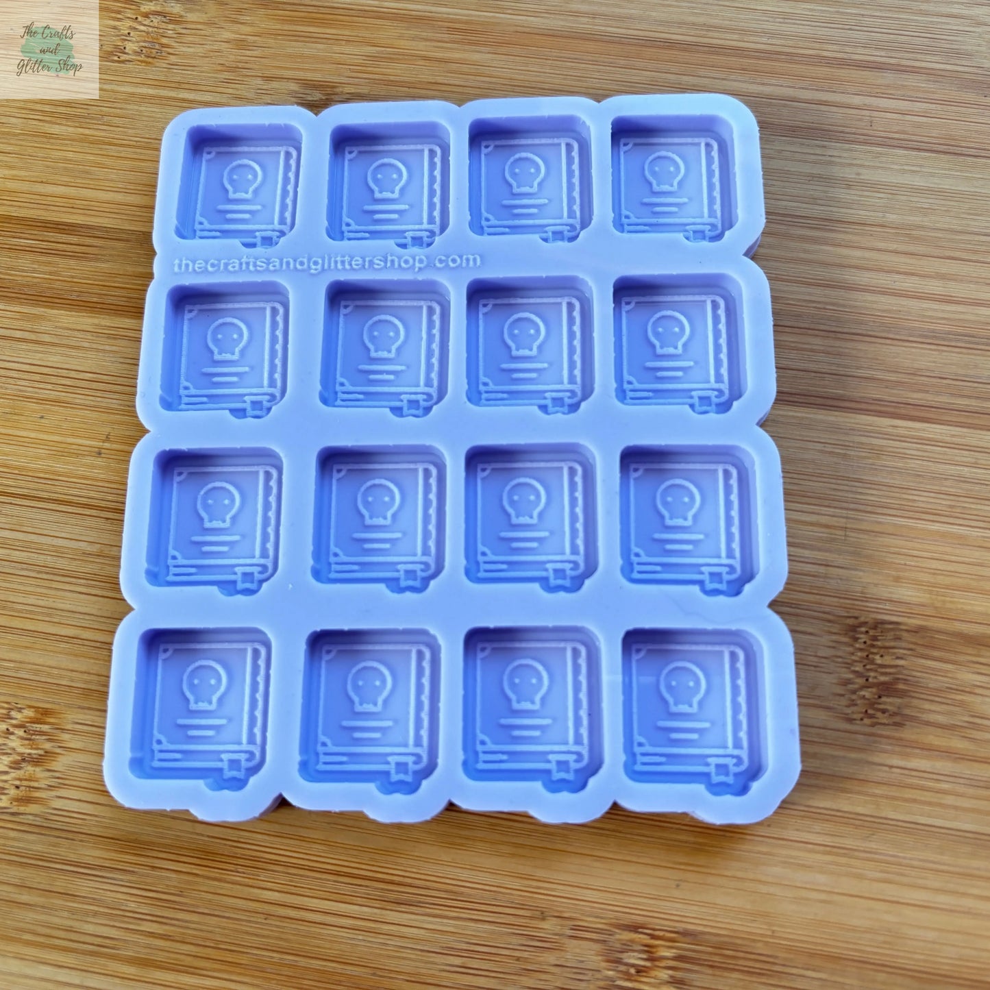 Necromancer Spell Book Silicone Mold - The Crafts and Glitter Shop