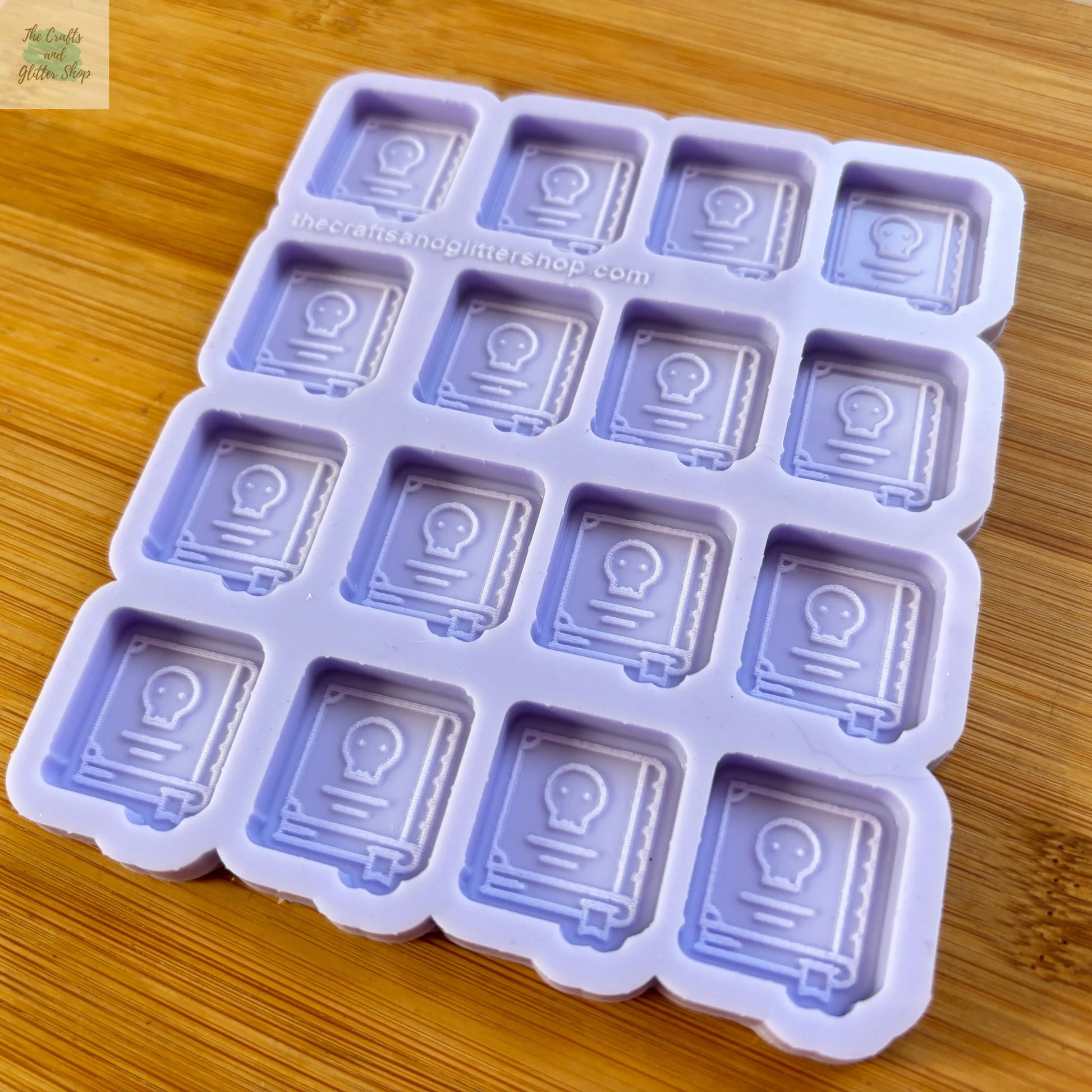 Necromancer Spell Book Silicone Mold - The Crafts and Glitter Shop