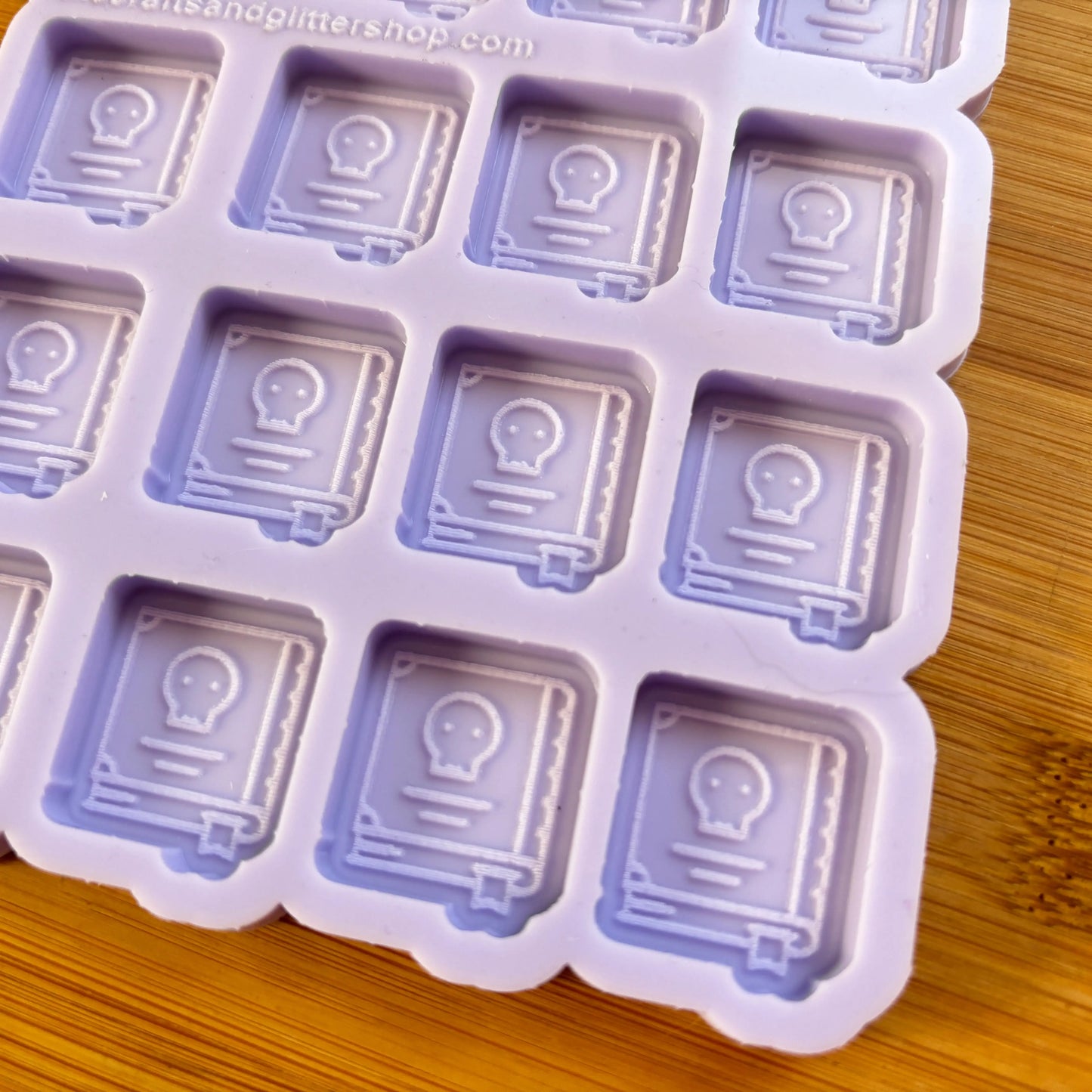 Necromancer Spell Book Silicone Mold - The Crafts and Glitter Shop