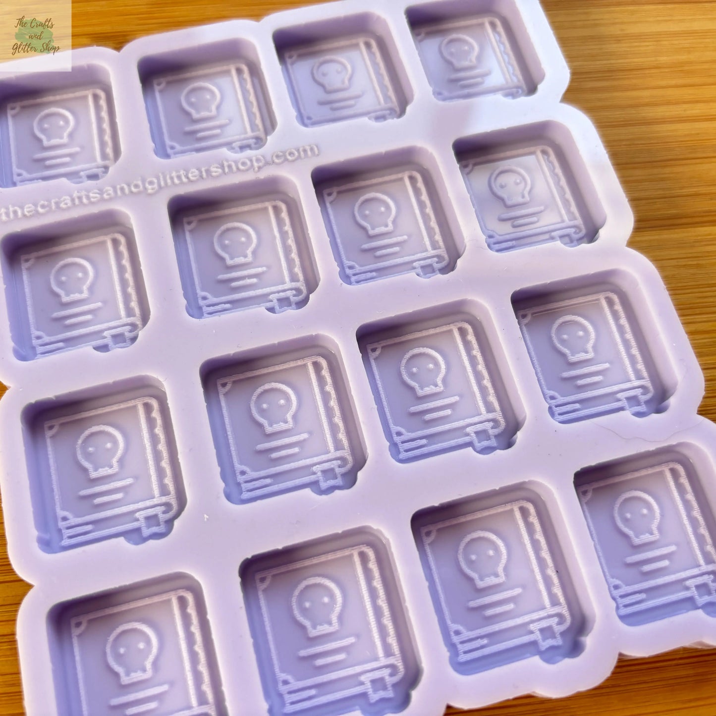Necromancer Spell Book Silicone Mold - The Crafts and Glitter Shop