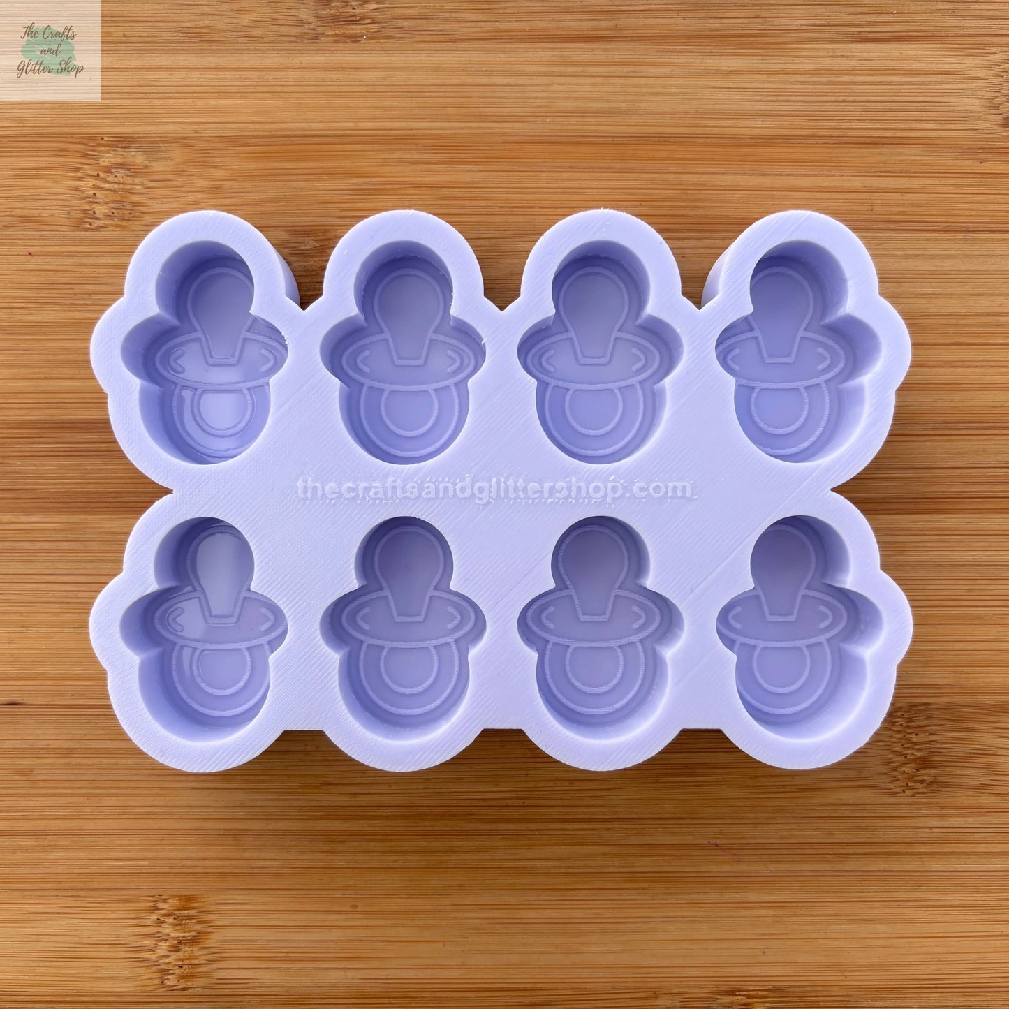 Pacifier Silicone Mold - The Crafts and Glitter Shop