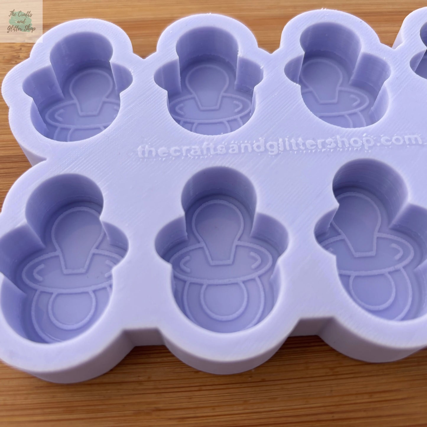 Pacifier Silicone Mold - The Crafts and Glitter Shop