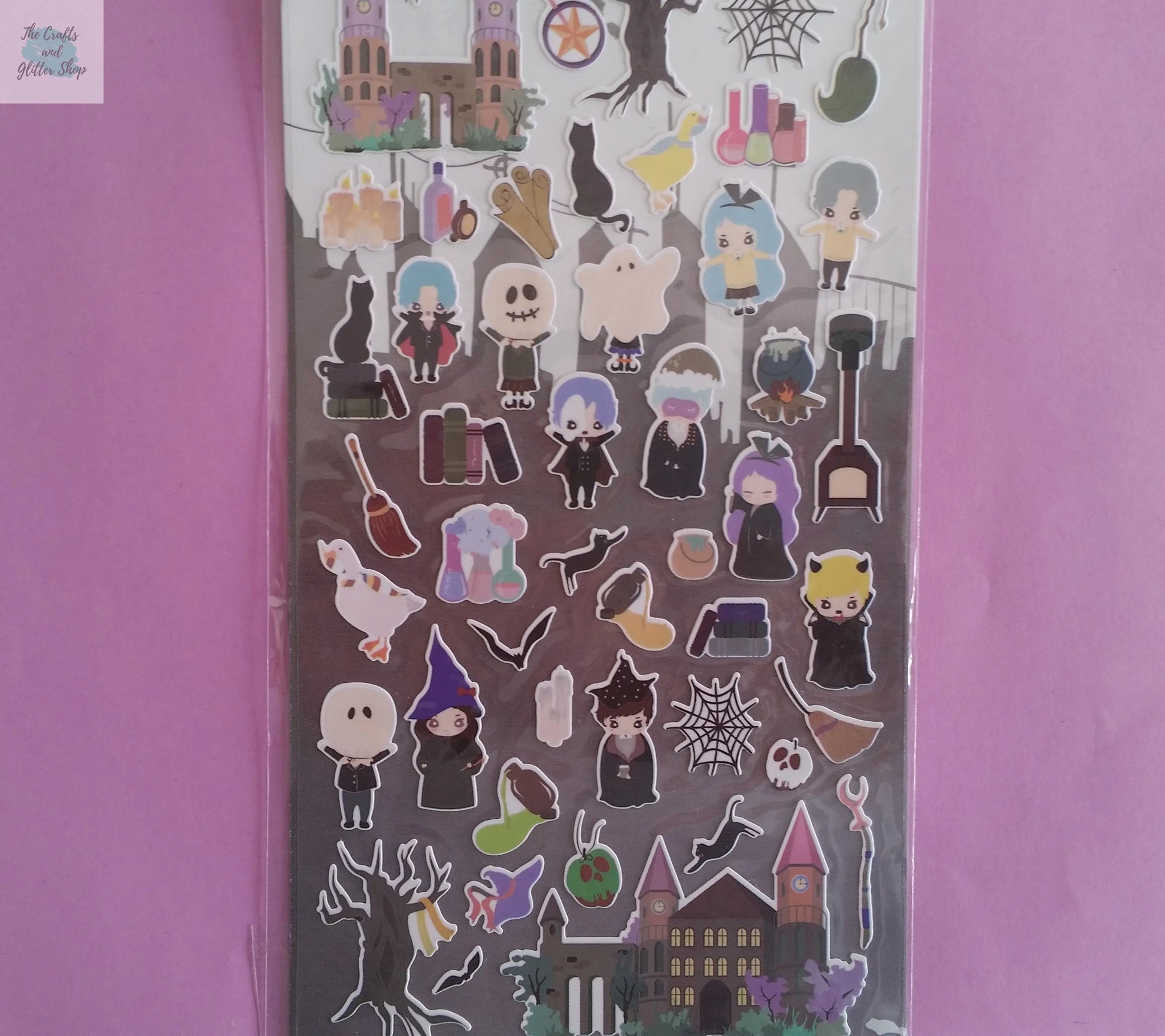 Pastel Goth Stickers - The Crafts and Glitter Shop
