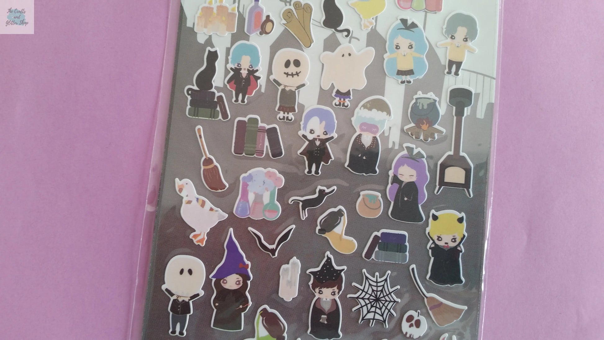 Pastel Goth Stickers - The Crafts and Glitter Shop