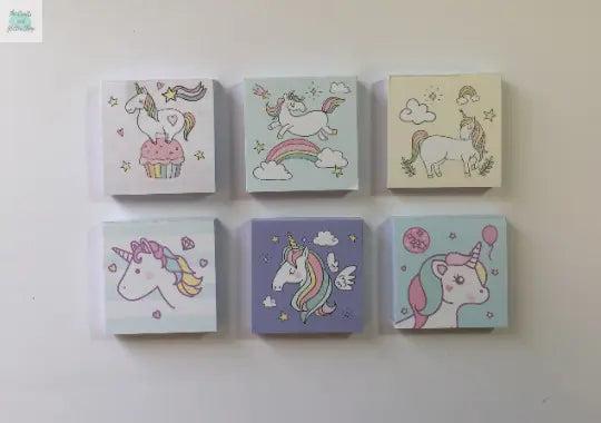 Pastel Unicorn Memo Pad Paper