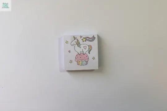 Pastel Unicorn Memo Pad Paper