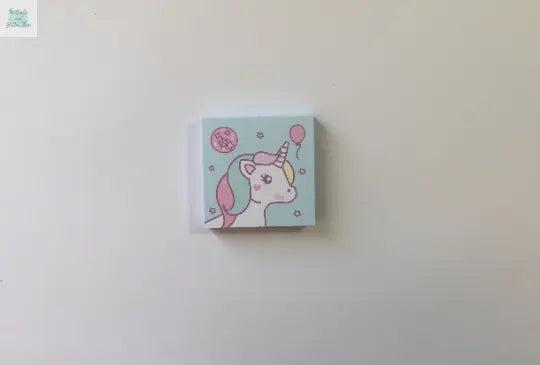 Pastel Unicorn Memo Pad Paper