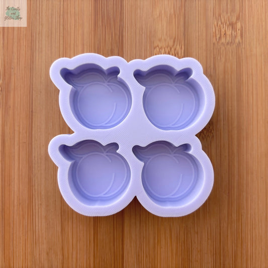 Peach Silicone Mold - The Crafts and Glitter Shop