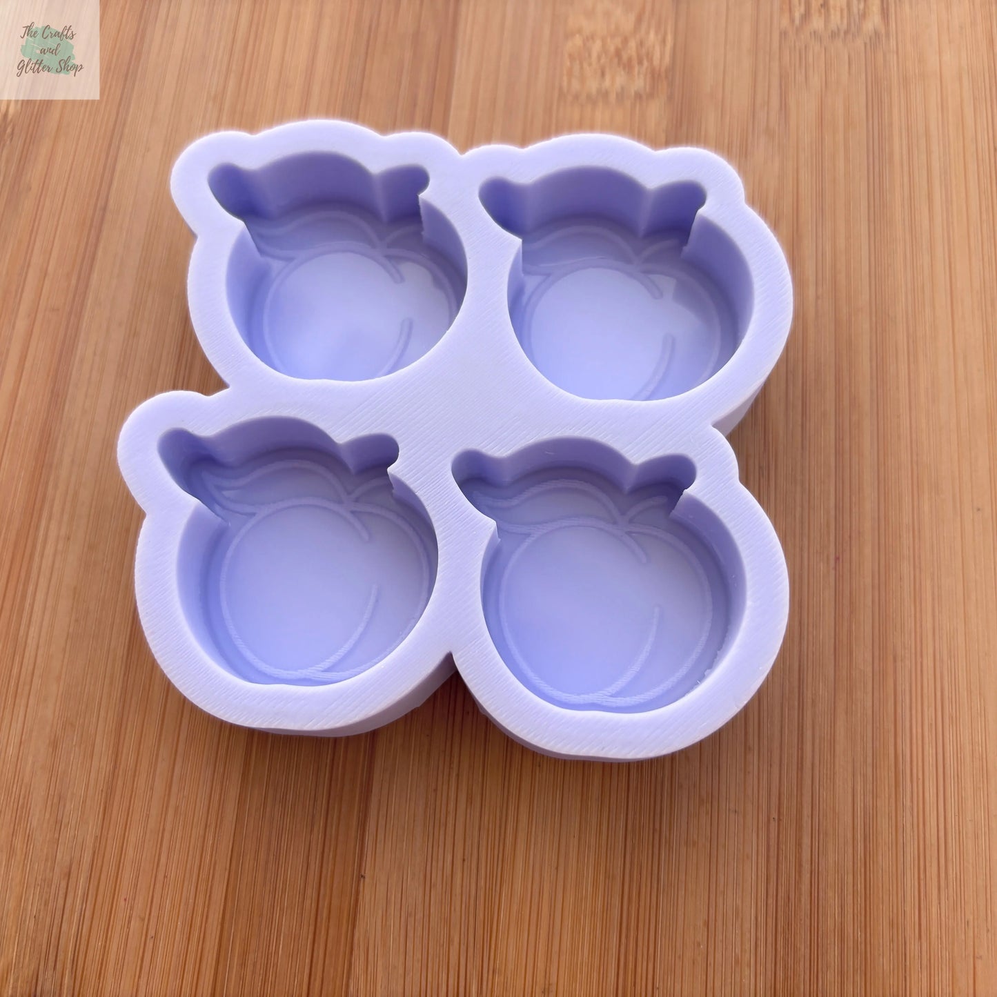 Peach Silicone Mold - The Crafts and Glitter Shop