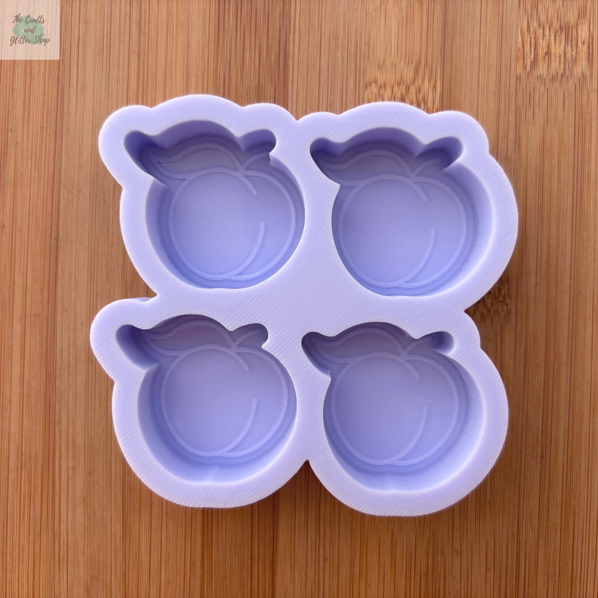 Peach Silicone Mold - The Crafts and Glitter Shop