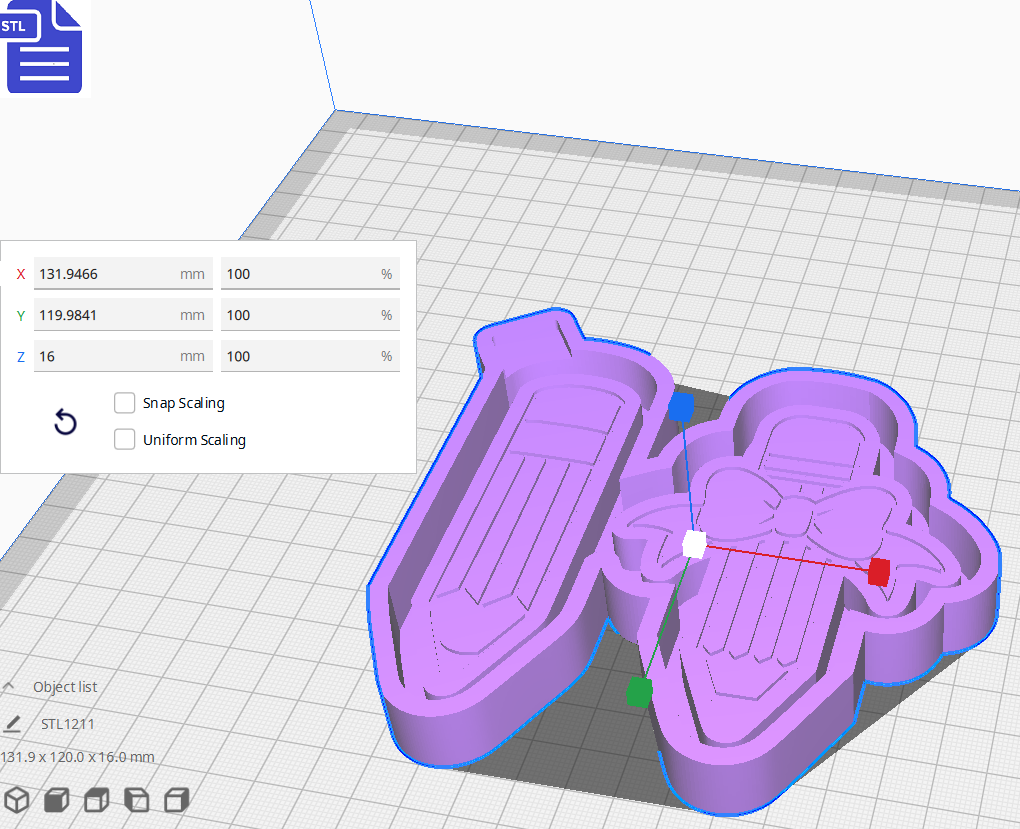 Pencils Mold Housing STL File