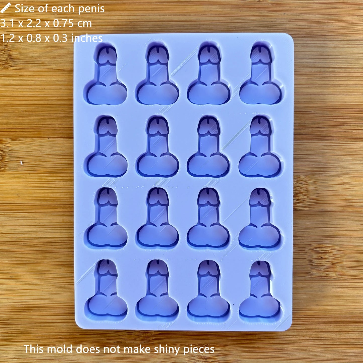 Penis Silicone Mold - The Crafts and Glitter Shop