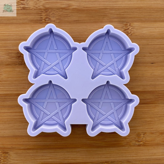 Pentacle Silicone Mold - The Crafts and Glitter Shop