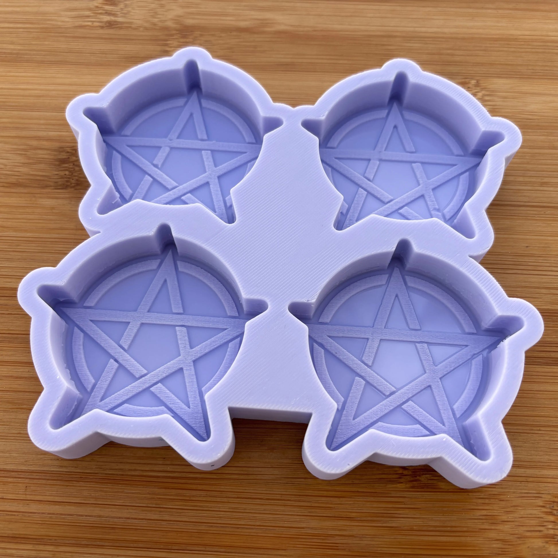 Pentacle Silicone Mold - The Crafts and Glitter Shop