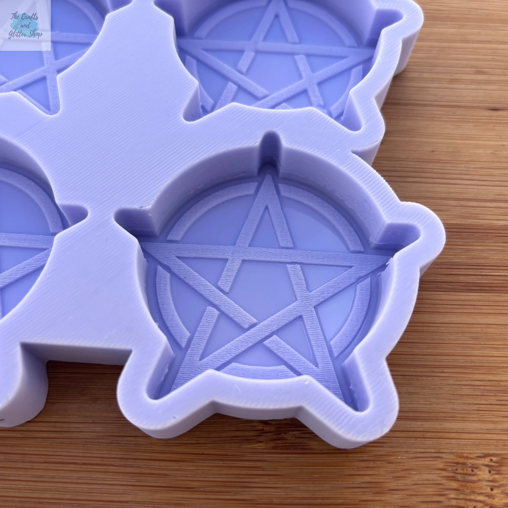 Pentacle Silicone Mold - The Crafts and Glitter Shop