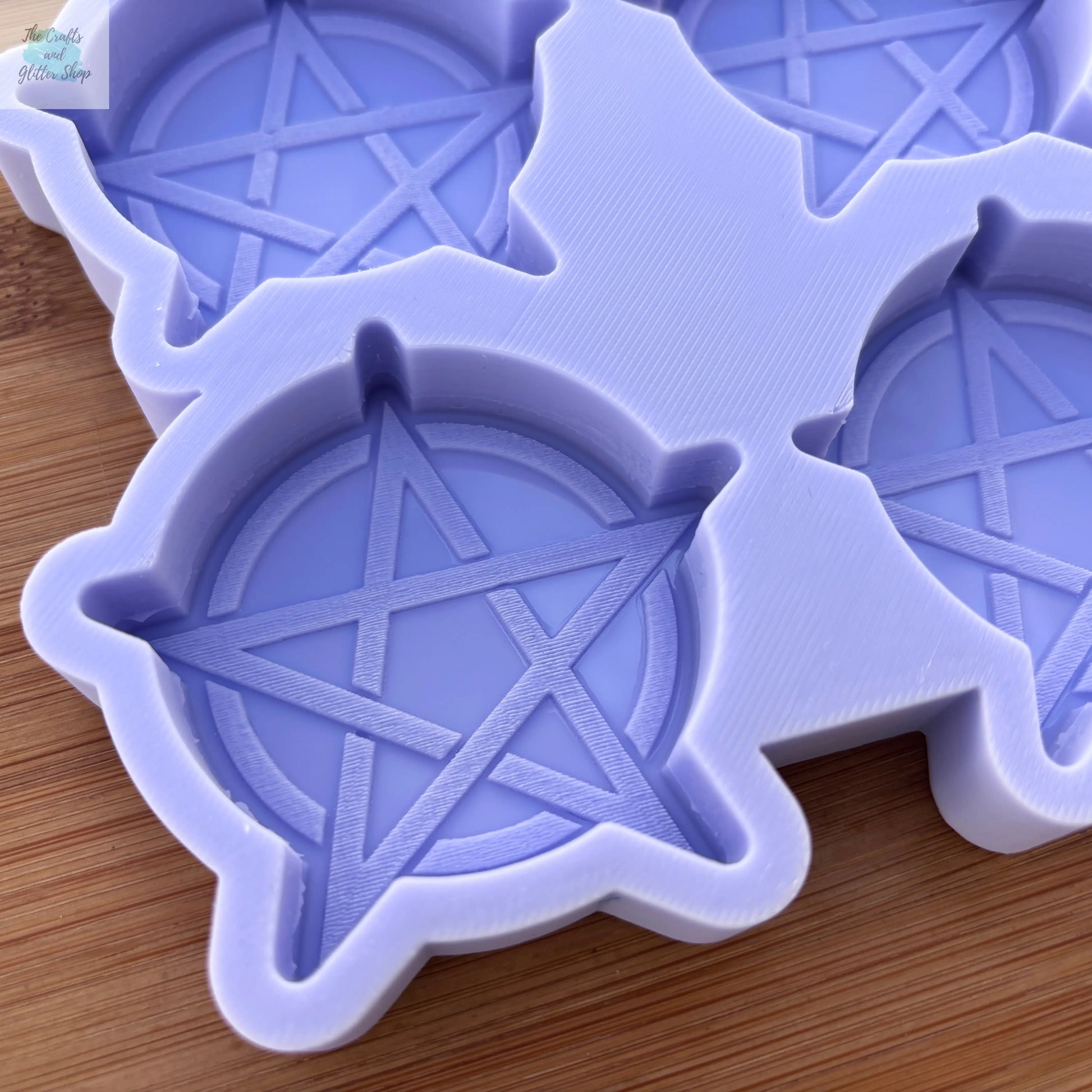 Pentacle Silicone Mold - The Crafts and Glitter Shop