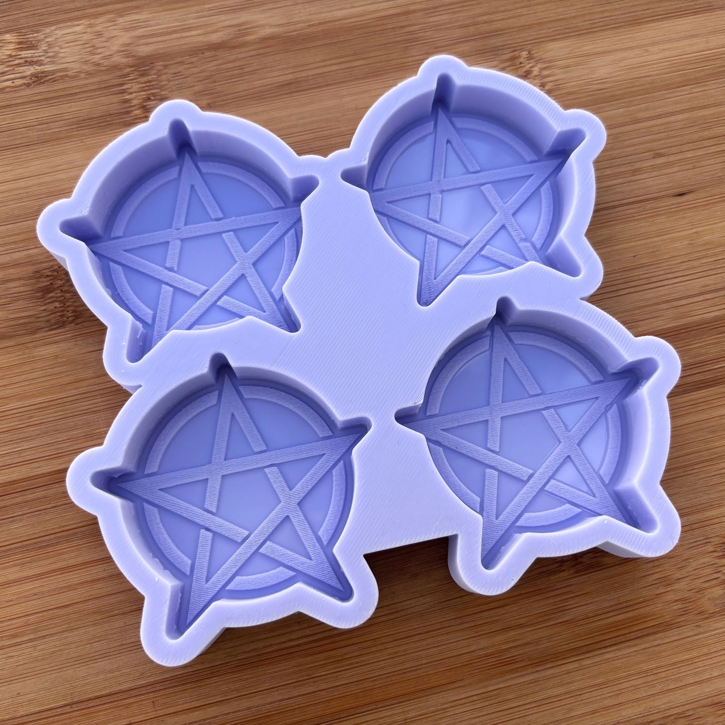 Pentacle Silicone Mold - The Crafts and Glitter Shop