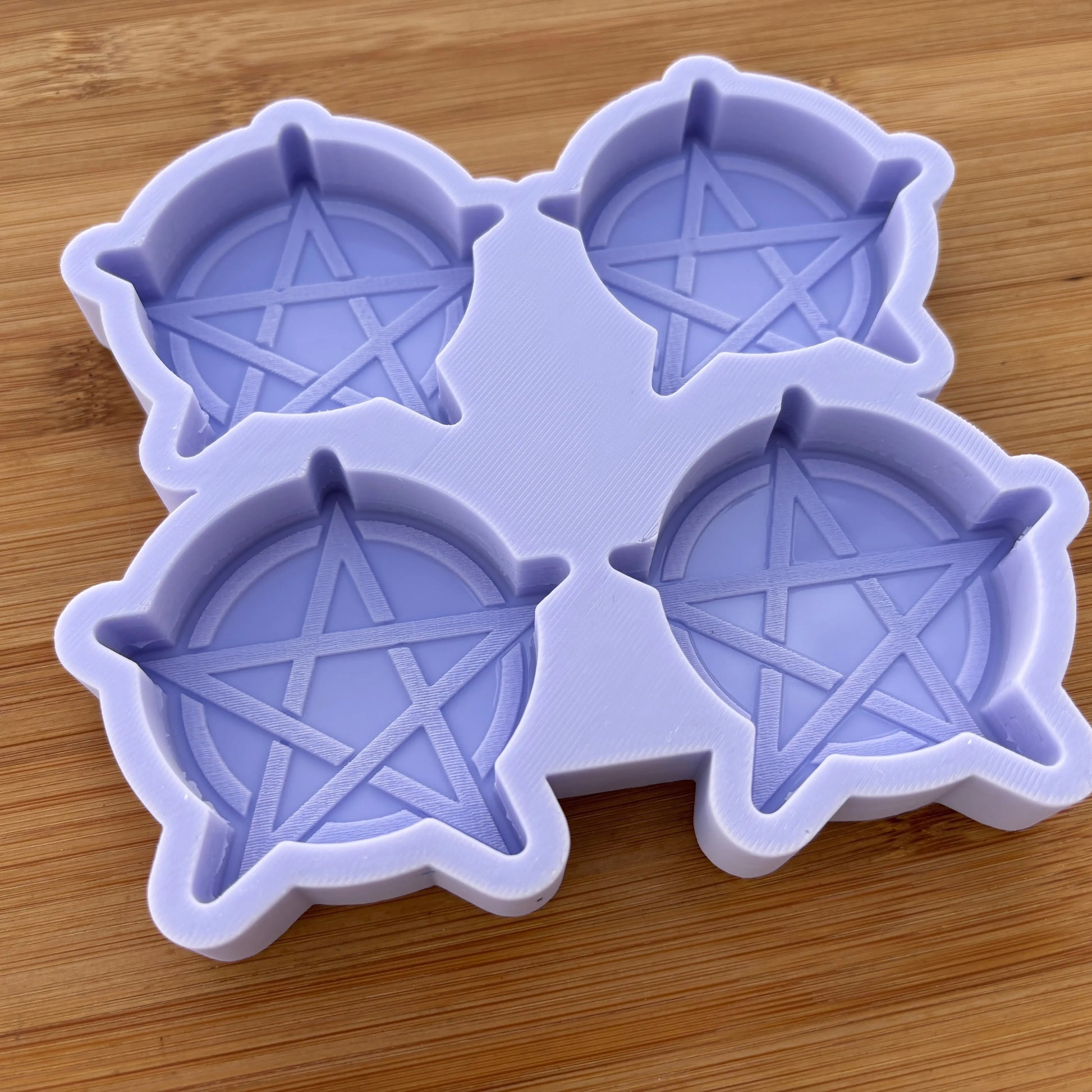 Pentacle Silicone Mold - The Crafts and Glitter Shop