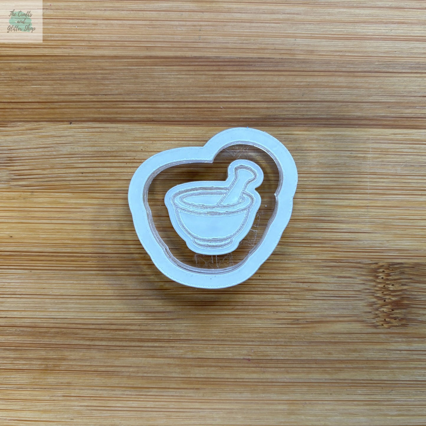 Pestle & Mortar Acrylic Mold Blank