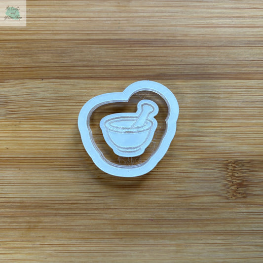 Pestle & Mortar Acrylic Mold Blank - The Crafts and Glitter Shop