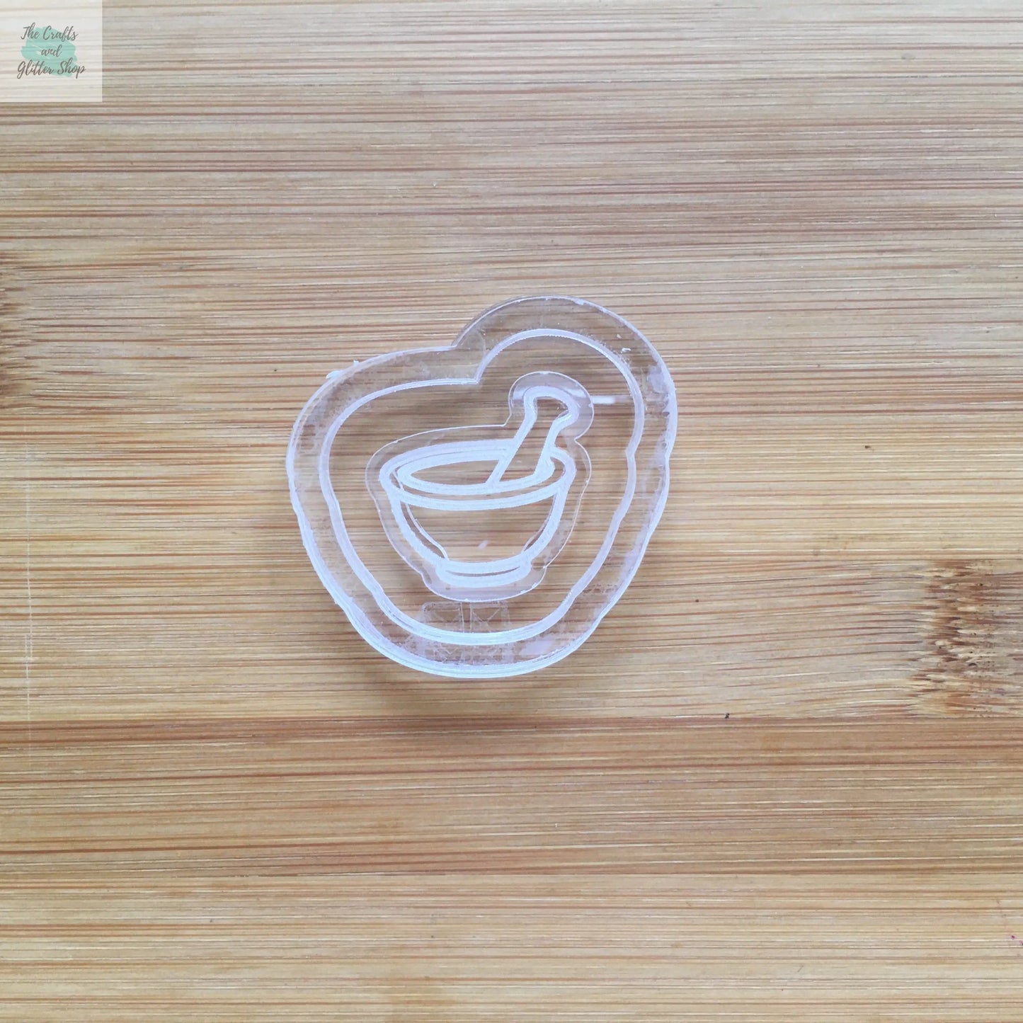 Pestle & Mortar Acrylic Mold Blank - The Crafts and Glitter Shop
